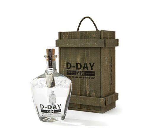 D-Day Gin Wooden Gift Box