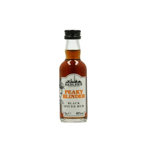 Peaky Blinder Black Spiced Rum mini 5cl