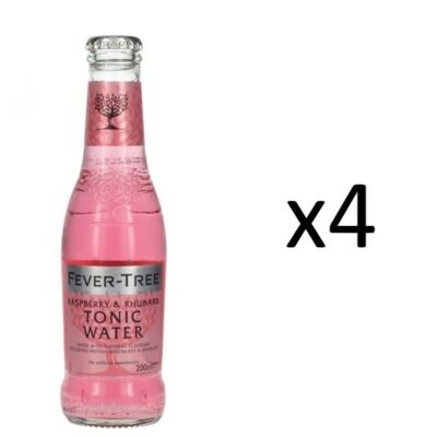 Fever Tree Raspberry & Rhubarb Tonic 4-pack