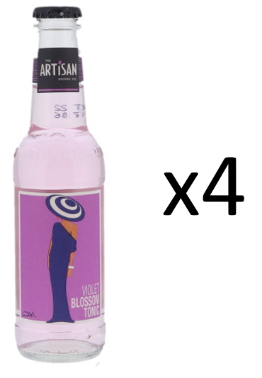 The Artisan Violet Blossom Tonic 4-pack