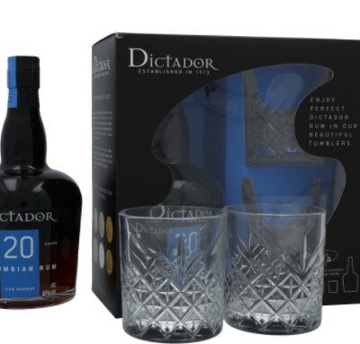 Dictador 20YO Rum Giftpack